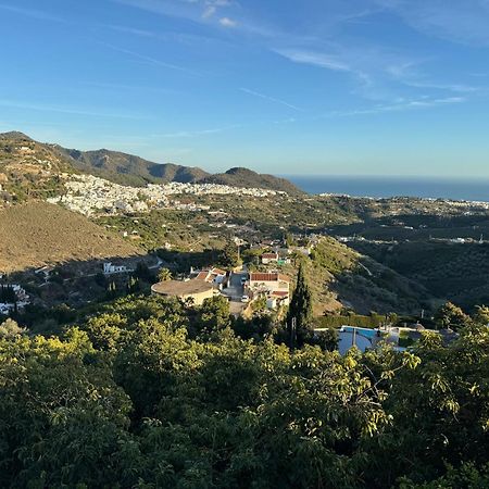 Villa En Frigiliana Con Piscina, Jacuzzi Y Espectaculares Vistas المظهر الخارجي الصورة