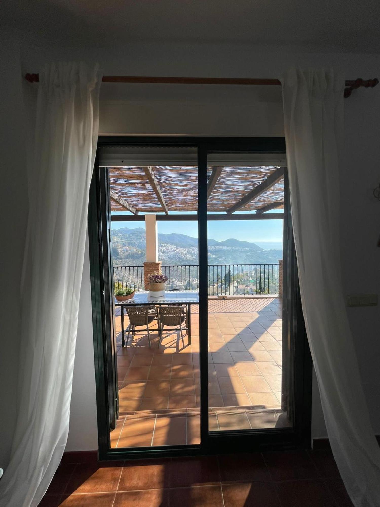 Villa En Frigiliana Con Piscina, Jacuzzi Y Espectaculares Vistas المظهر الخارجي الصورة